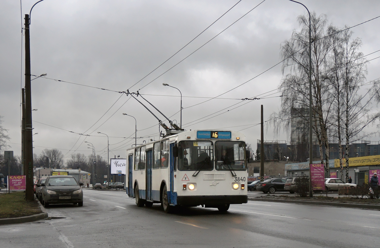 Санкт-Петербург, ЗиУ-682Г-016  [Г0М] № 3840
