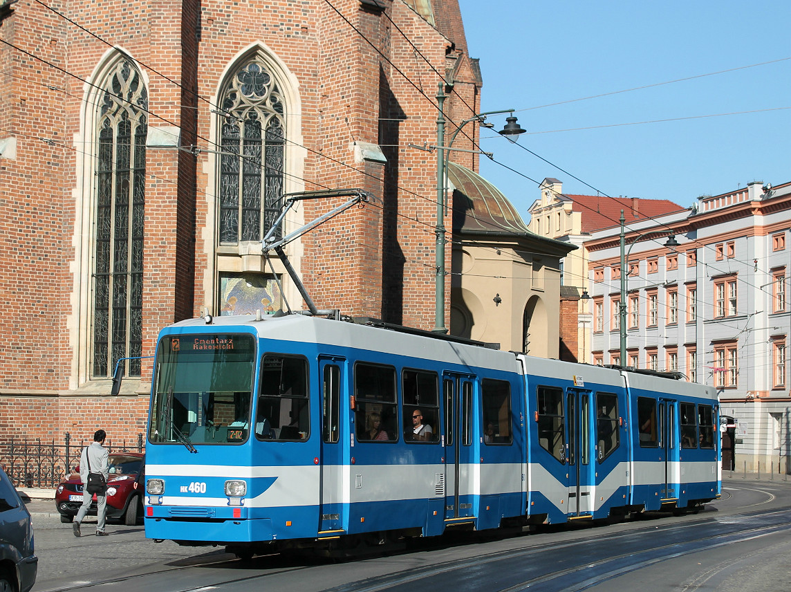 Краков, MAN/Duewag N8S-NF № HK460