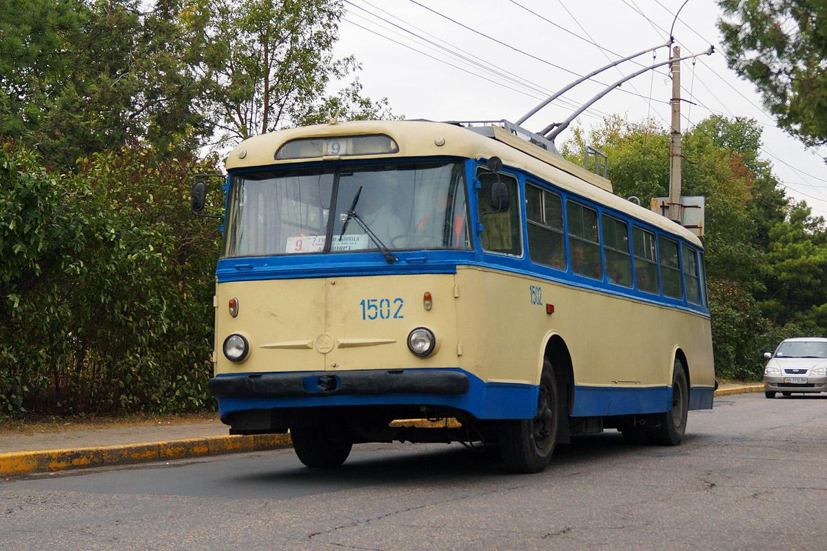 Крымский троллейбус, Škoda 9Tr19 № 1502
