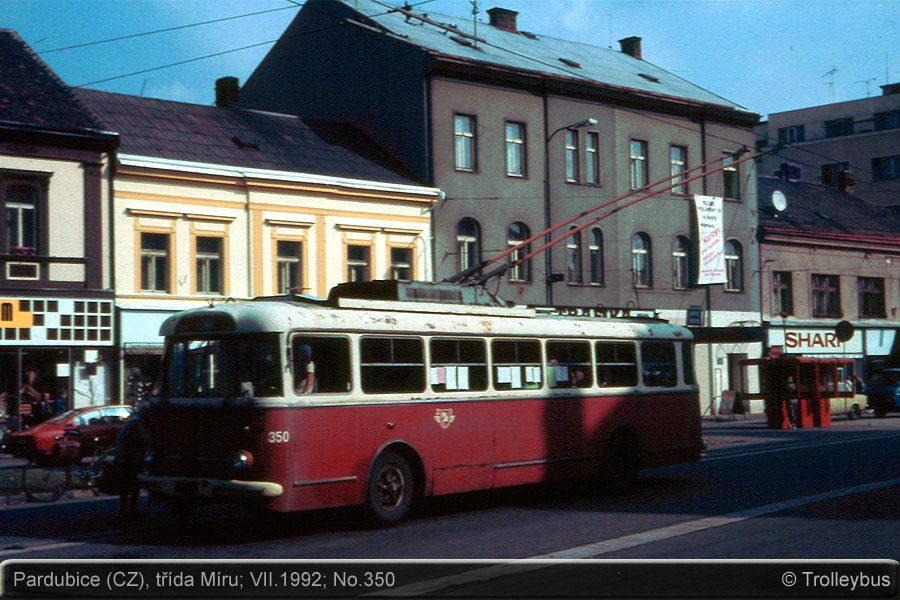 Пардубице, Škoda 9TrHT26 № 350