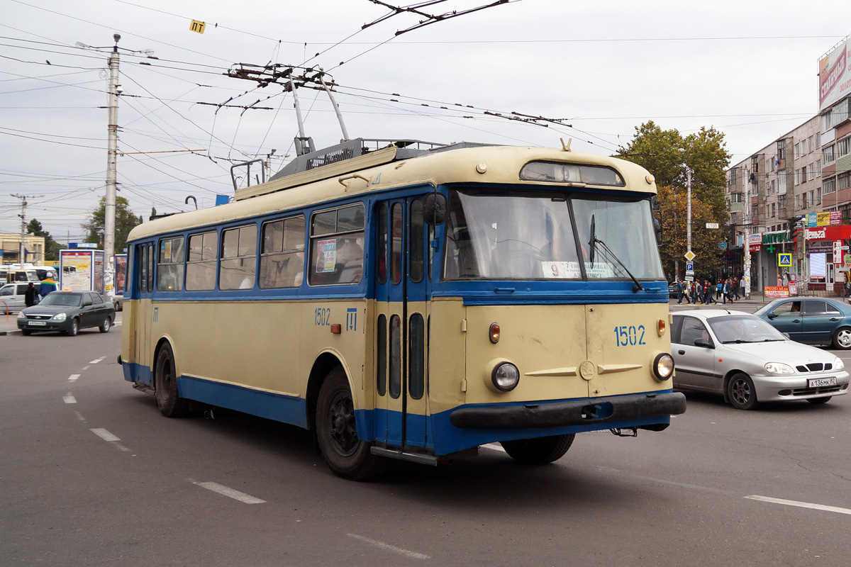 Крымский троллейбус, Škoda 9Tr19 № 1502