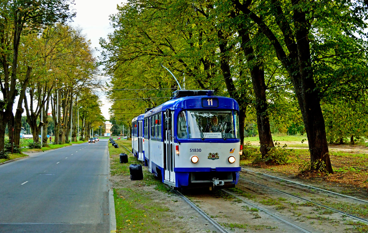 Рига, Tatra T3A № 51830