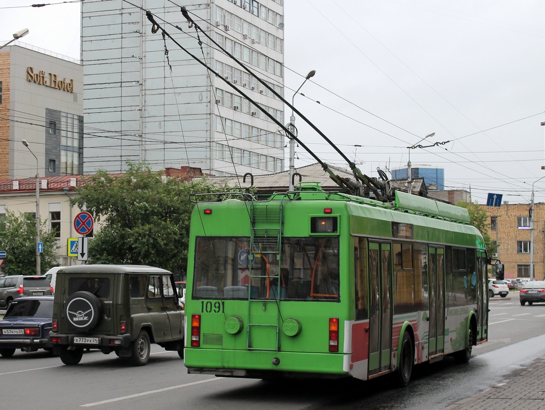 Красноярск, БКМ 321 № 1091