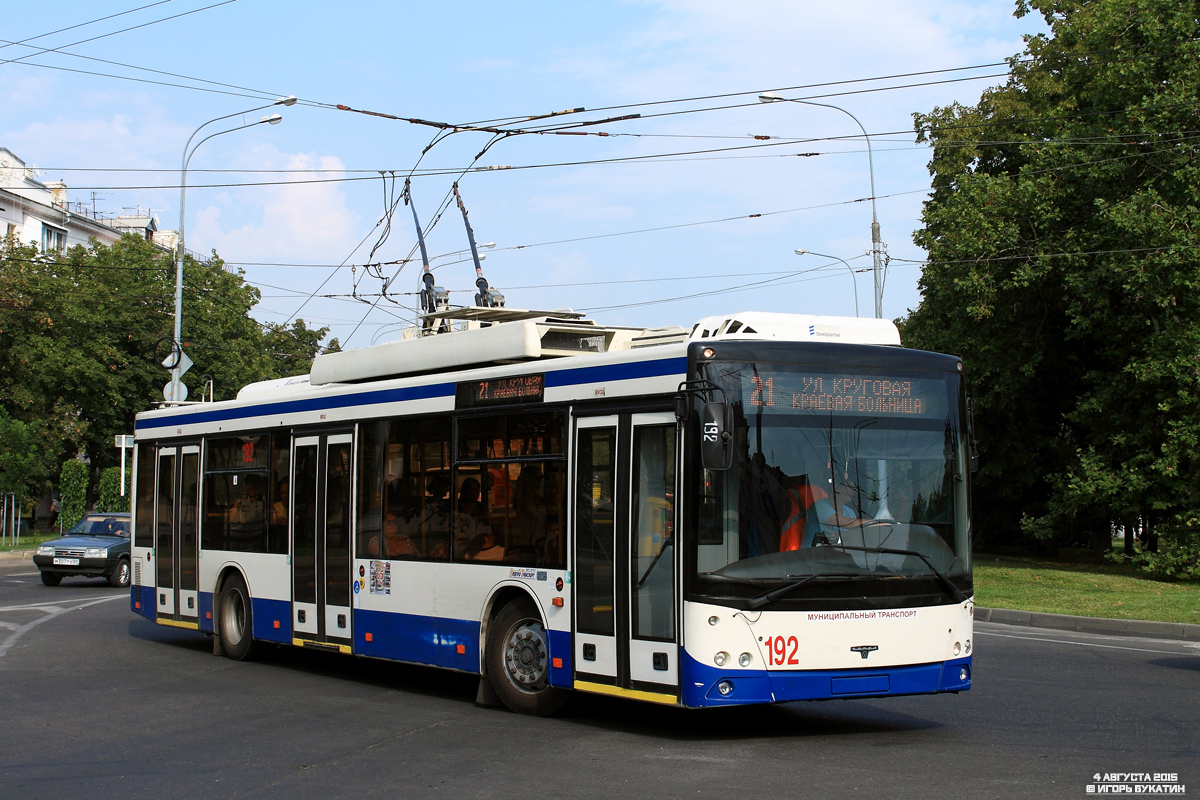Краснодар, СВАРЗ-МАЗ-6275 № 192