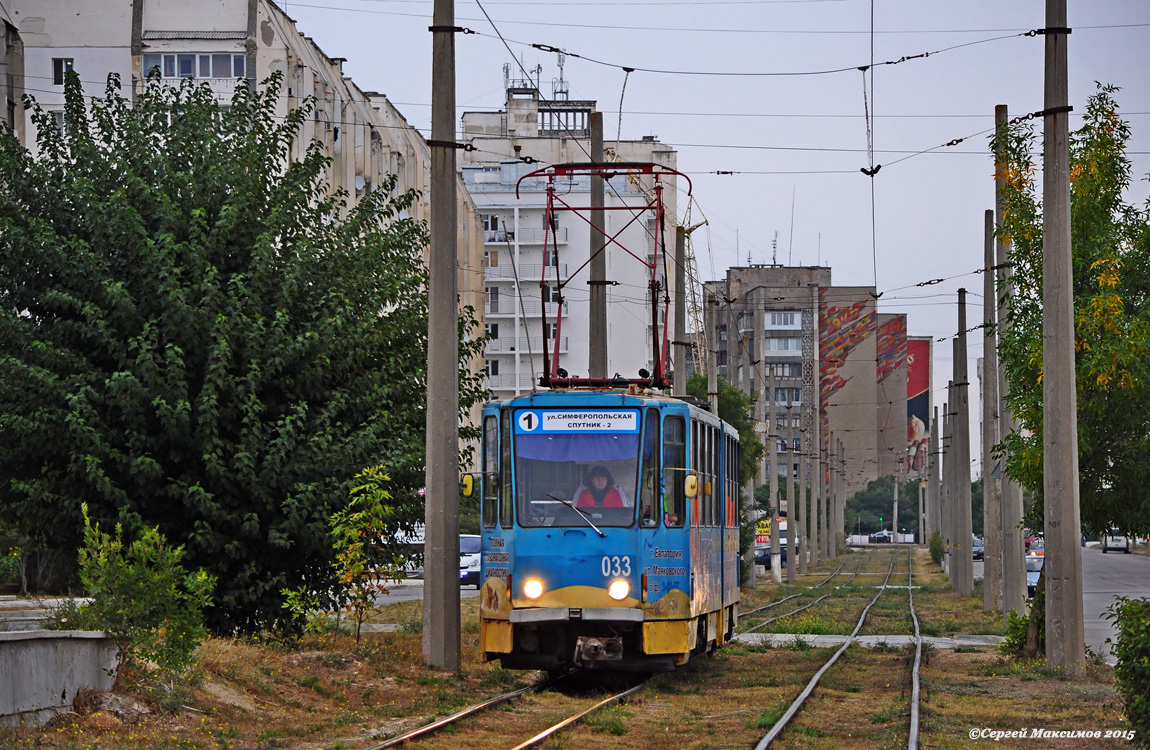 Евпатория, Tatra KT4SU № 033