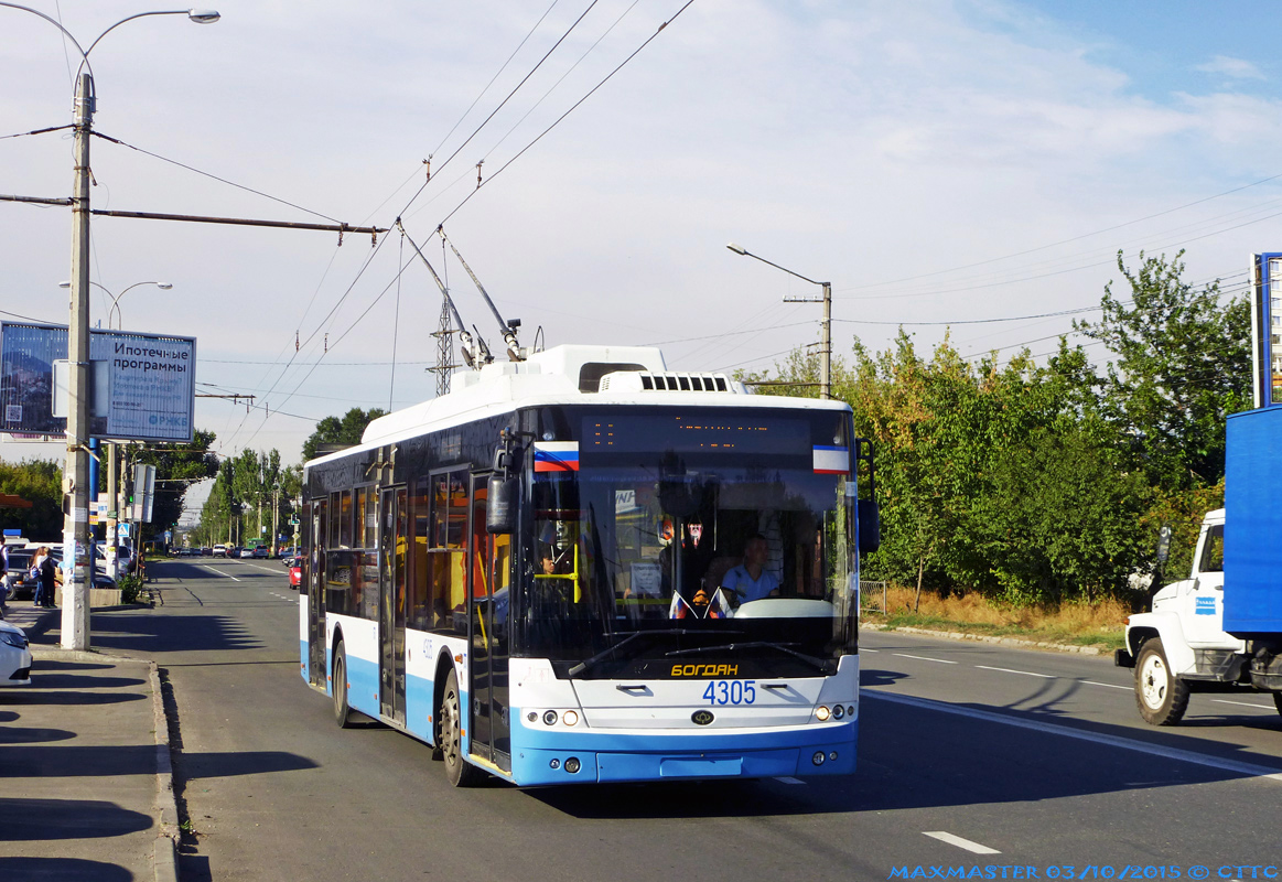 Крымский троллейбус, Богдан Т70110 № 4305