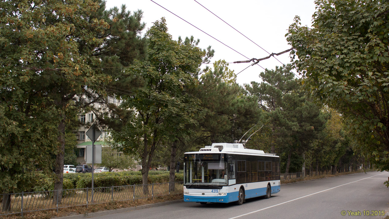 Крымский троллейбус, Богдан Т70110 № 4319