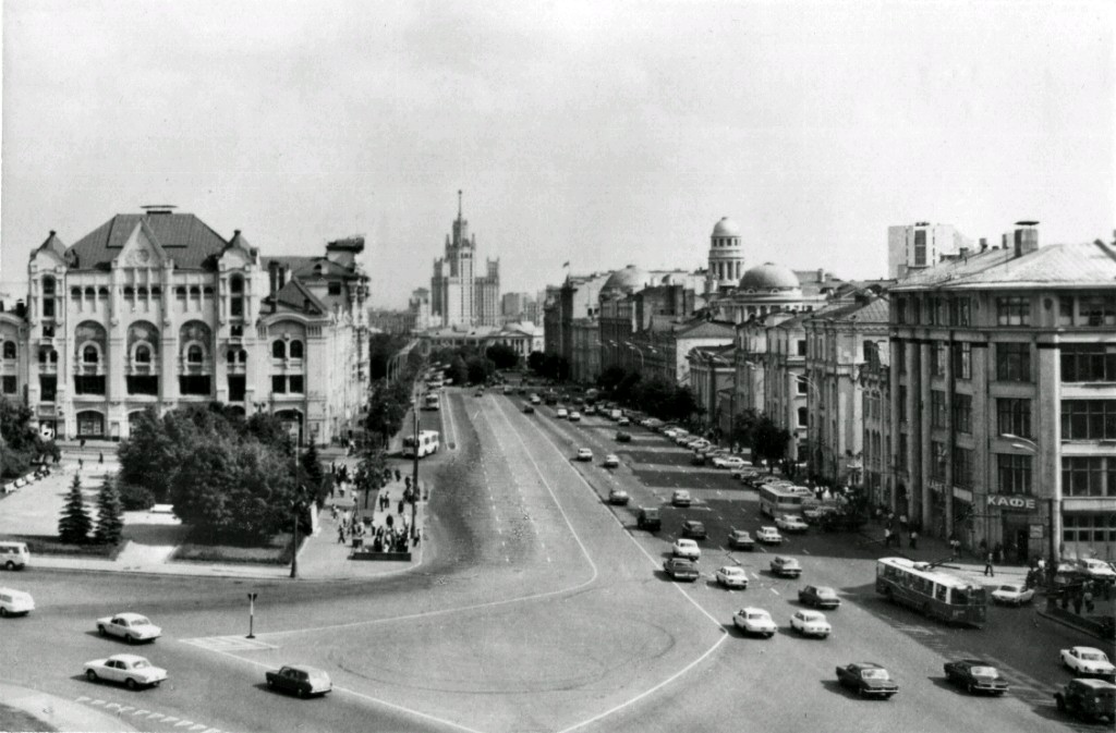 Москва — Виды с высоты; Москва — Троллейбусные линии: ЦАО