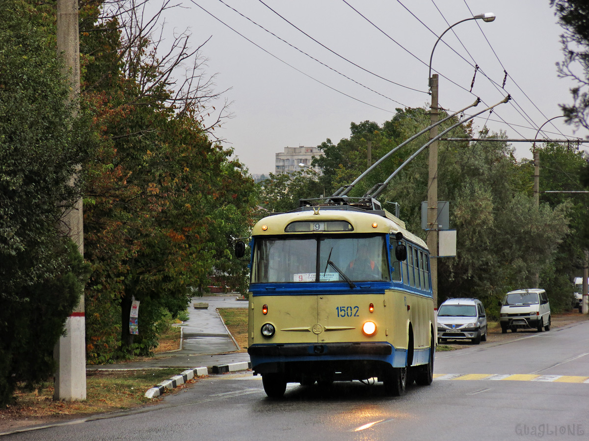 Крымский троллейбус, Škoda 9Tr19 № 1502