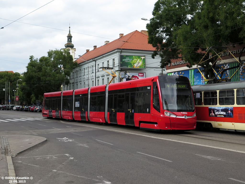 Братислава, Škoda 29T ForCity Plus № 7403