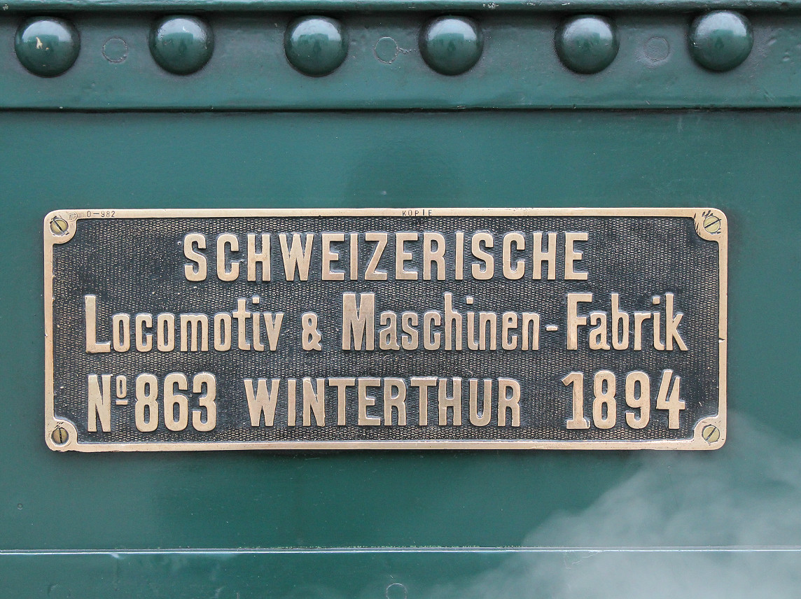 Bern, Steam engine # 12