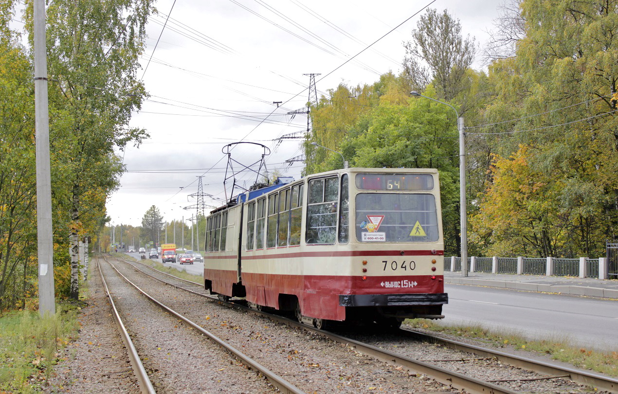 Saint-Petersburg, LVS-86K № 7040