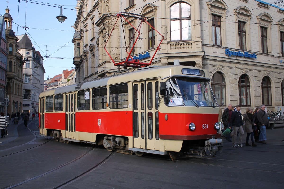 Галле, Tatra T4D № 931