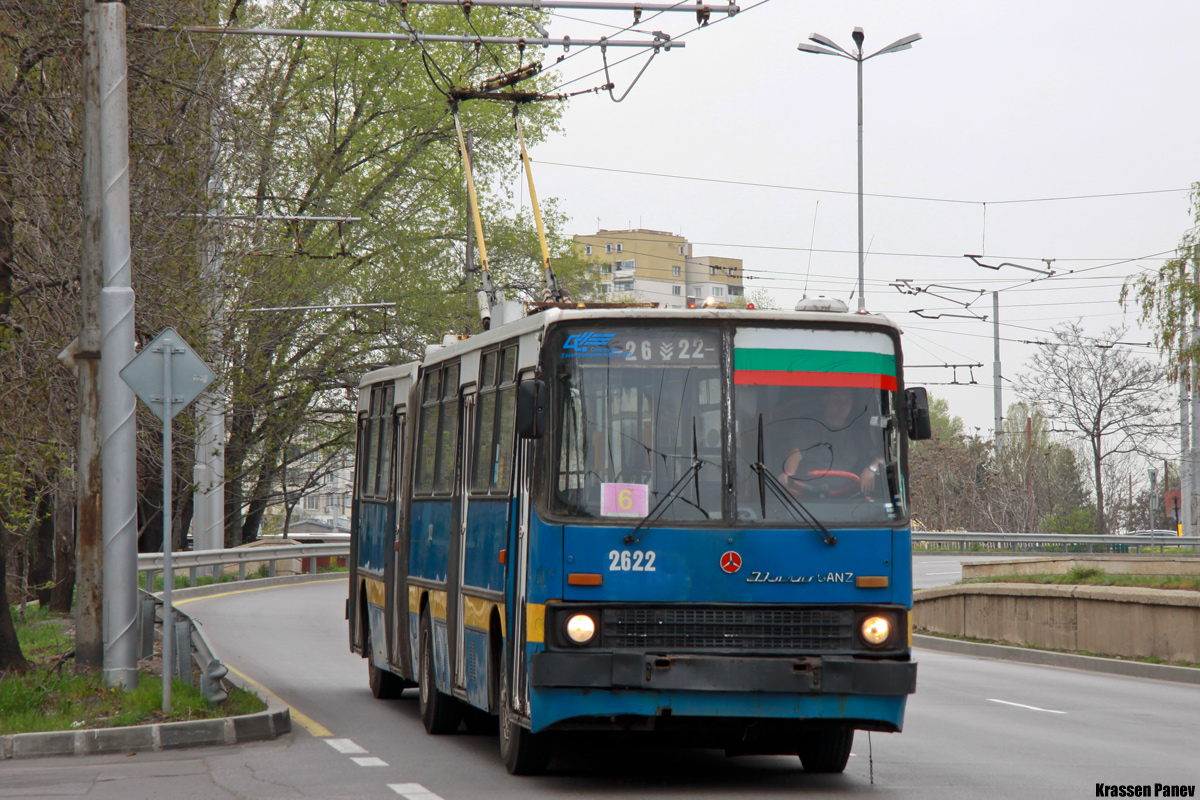 София, Ikarus 280.92 № 2622 София, Ikarus 280.92 № 2622