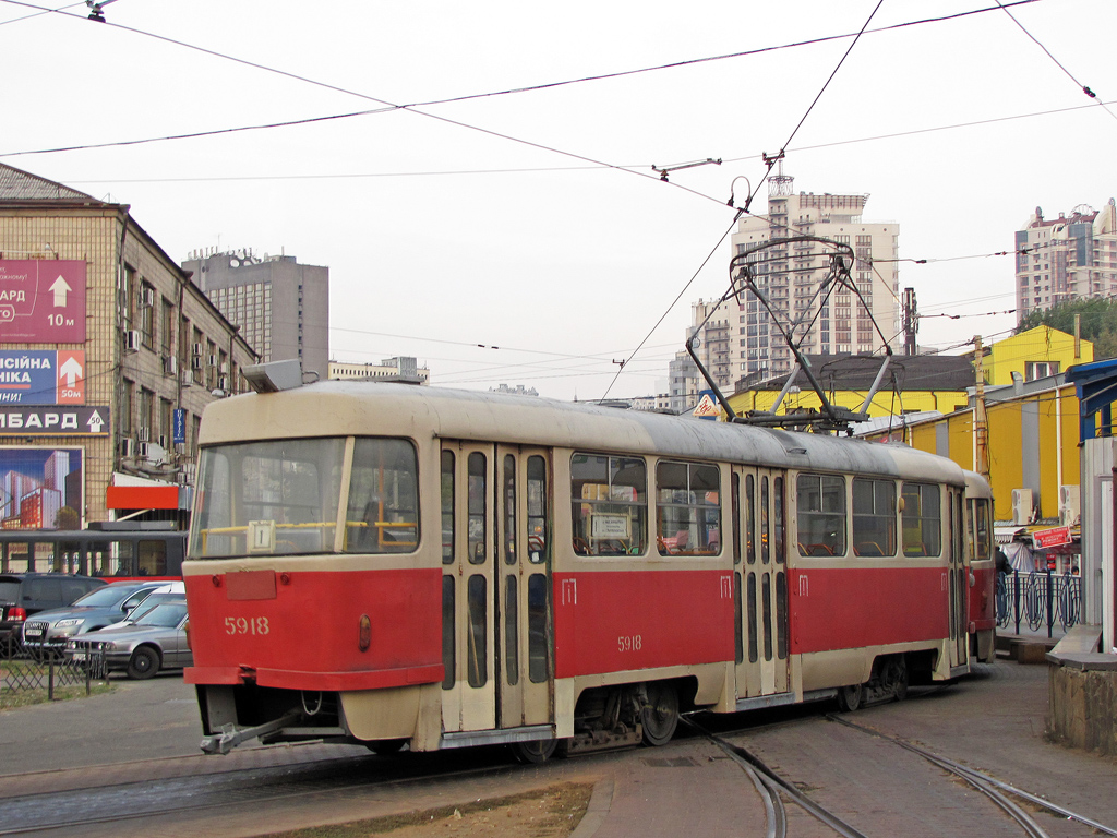 Киев, Tatra T3SU № 5918