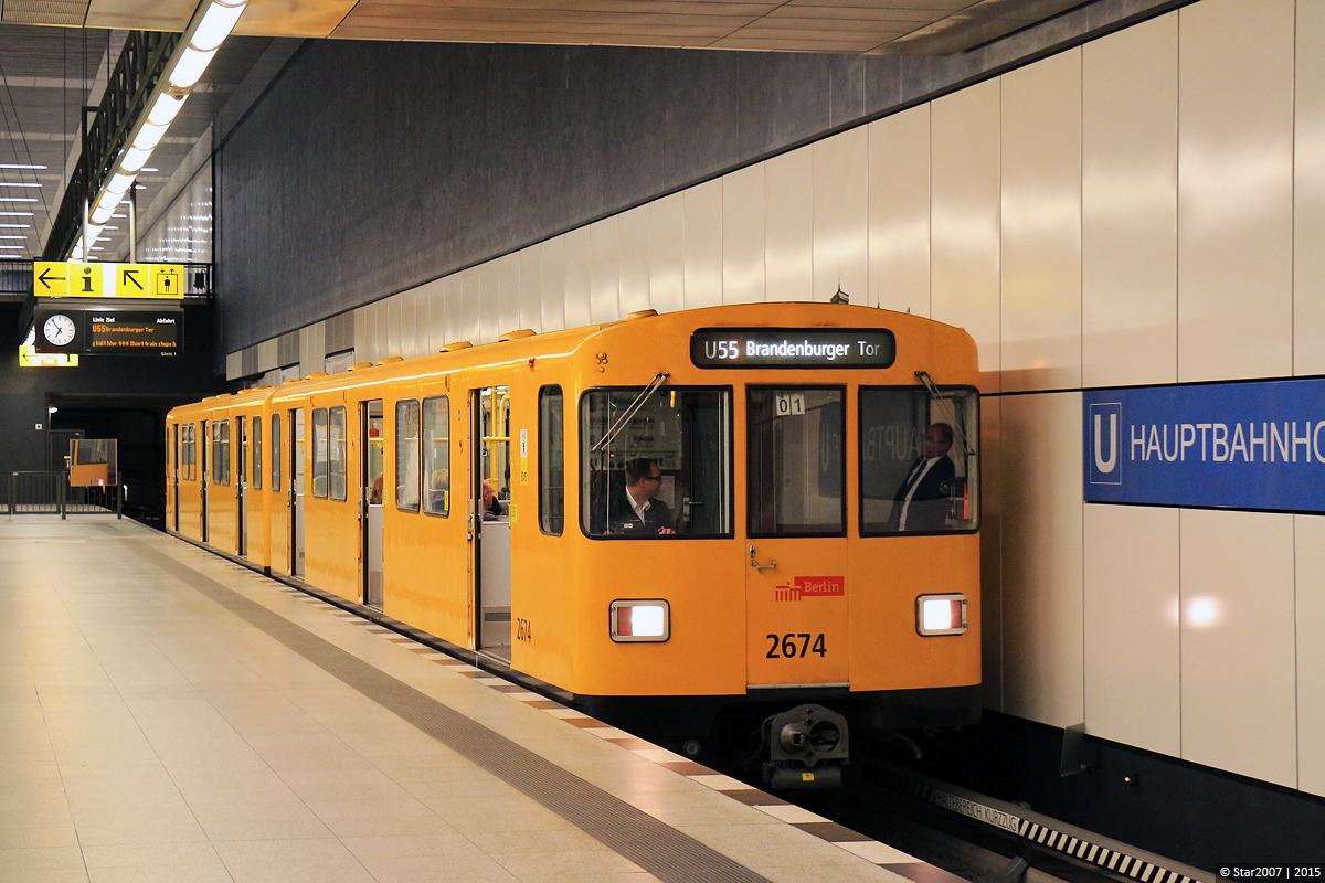 Берлин, BVG F79.2 № 2674