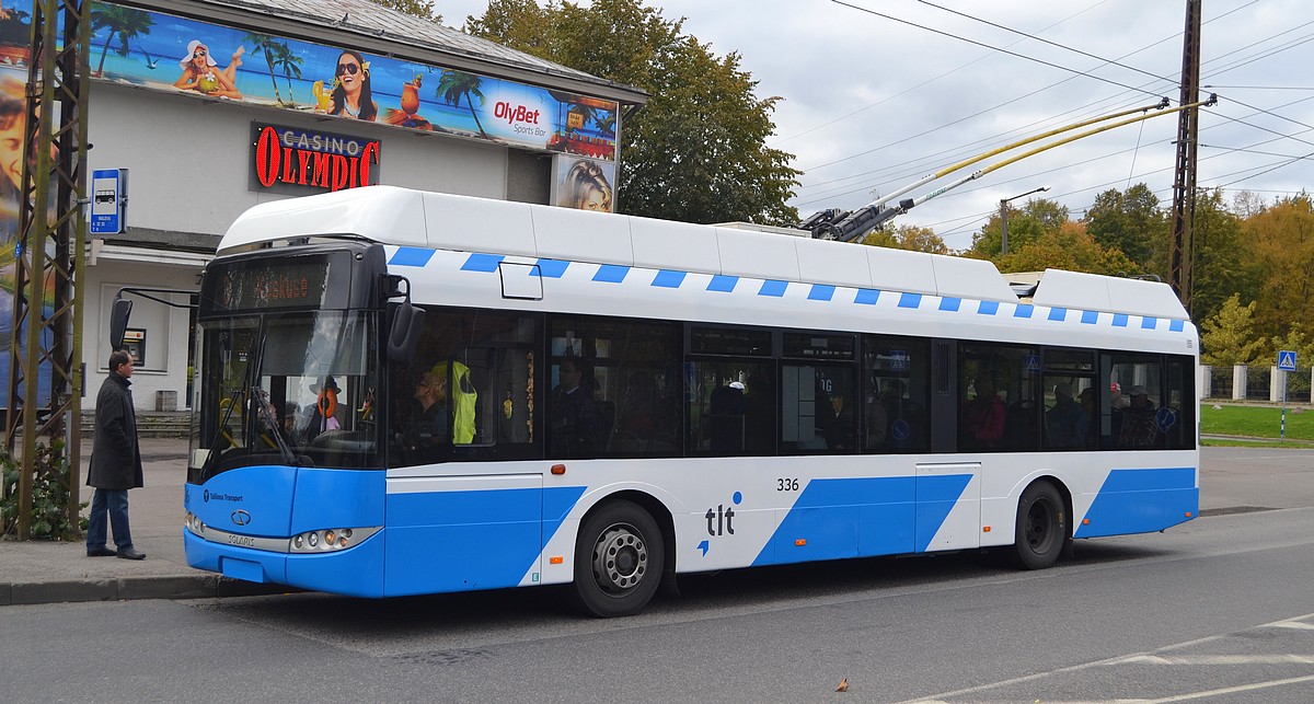 Таллин, Solaris Trollino III 12 AC № 336