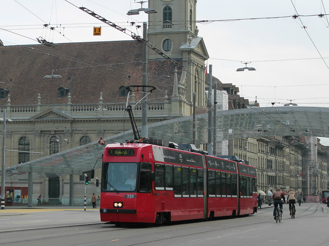 Берн, ACMV/ABB/Duewag Be 4/8 № 739