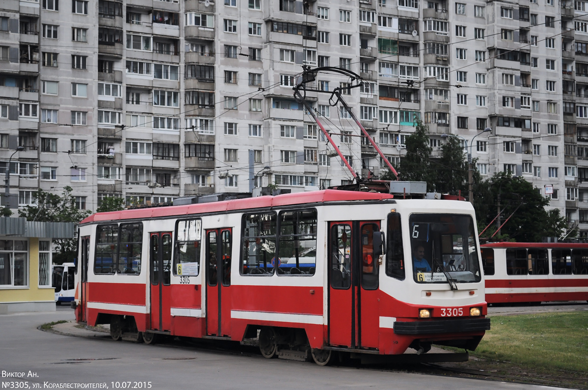 Санкт-Петербург, 71-134А (ЛМ-99АВ) № 3305