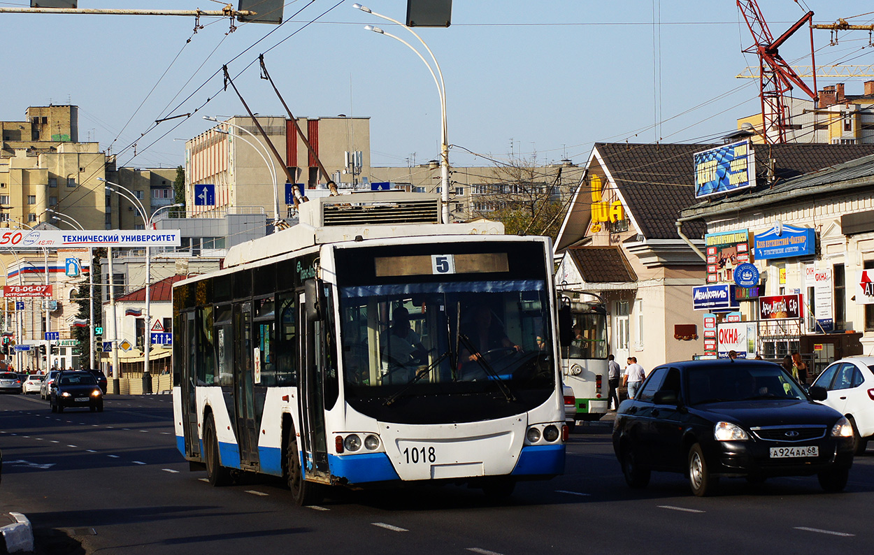 Тамбов, ВМЗ-5298.01 «Авангард» № 1018