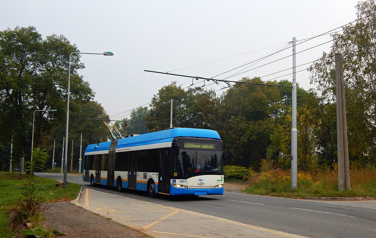 Острава, Solaris Trollino III 18 AC № 3801 Острава, Solaris Trollino III 18 AC № 3801