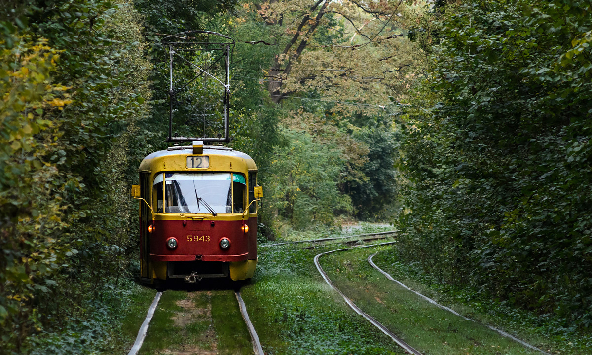 Киев, Tatra T3SU № 5943