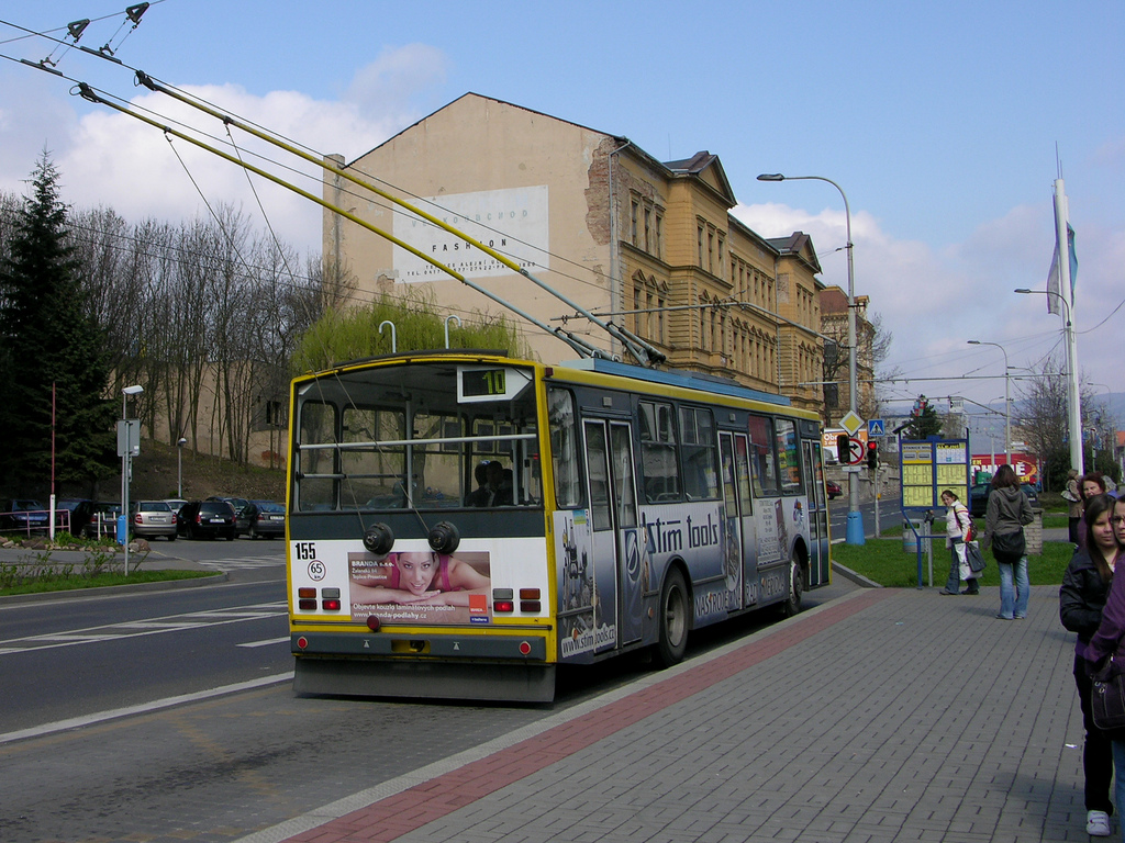 Теплице, Škoda 14Tr17/6M № 155