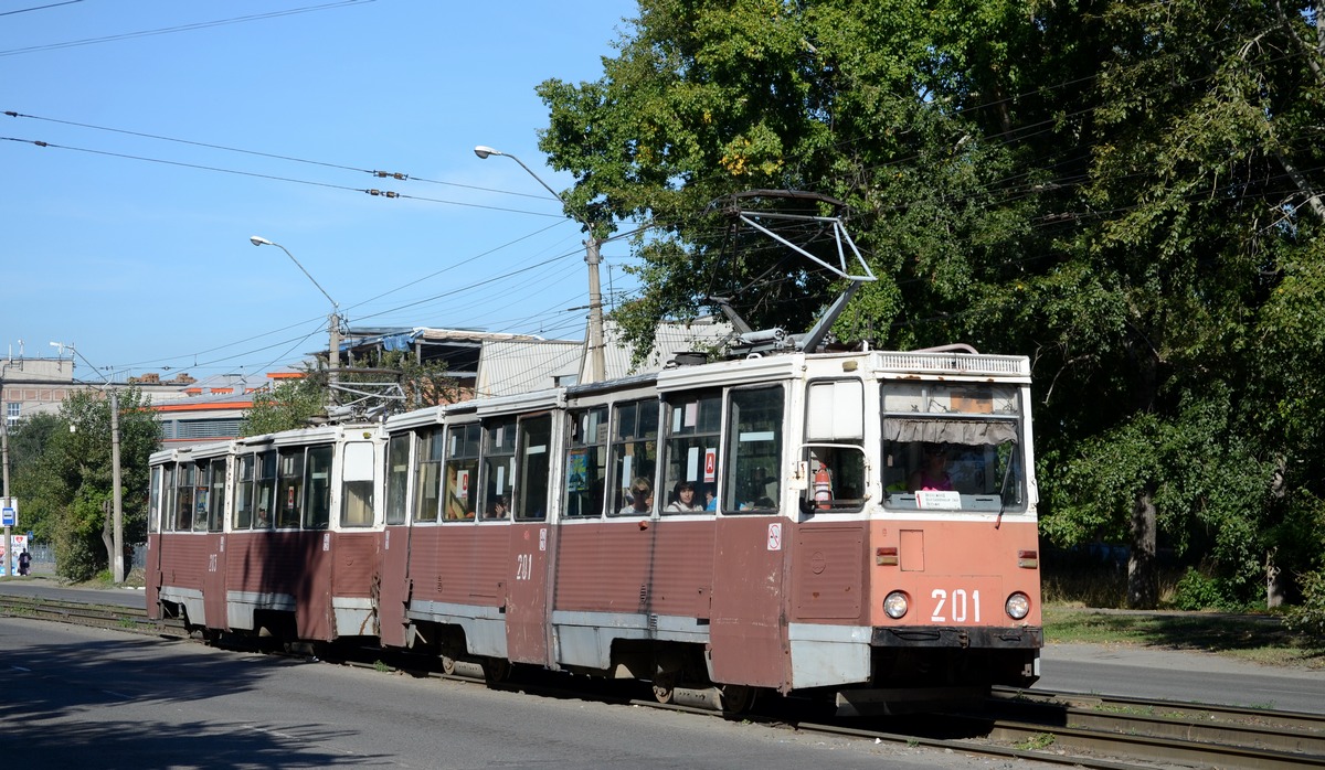 Бійськ, 71-605 (КТМ-5М3) № 201; Бійськ, 71-605 (КТМ-5М3) № 203