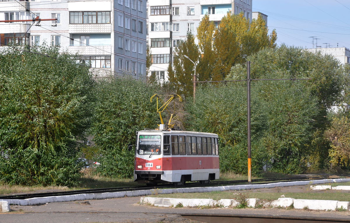 Омск, 71-605ЭП № 104