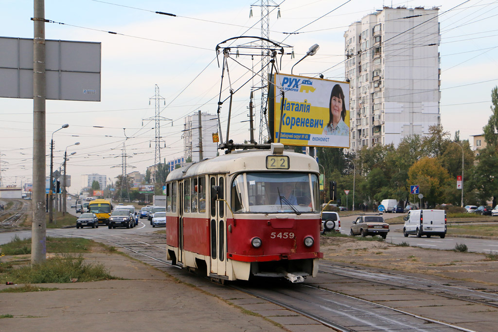 Київ, Tatra T3SU № 5459