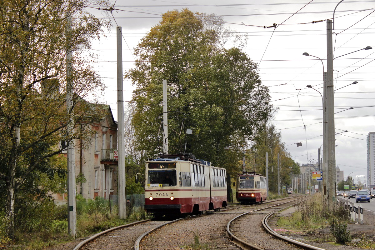 Санкт-Петербург, ЛВС-86К № 7044