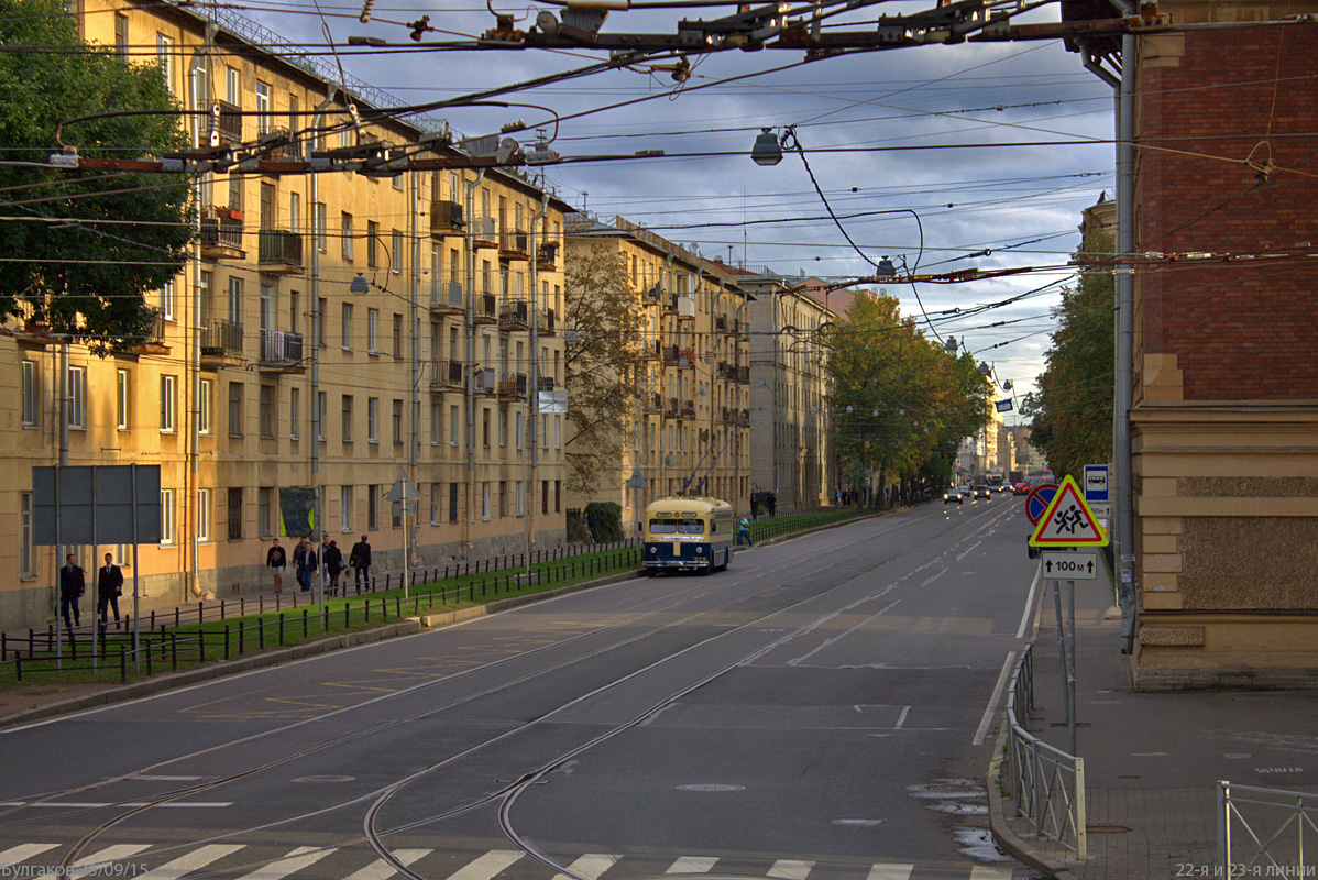 Sanktpēterburga, MTB-82D № 226; Sanktpēterburga — Tram lines and infrastructure; Sanktpēterburga — Trolleybus lines and infrastructure