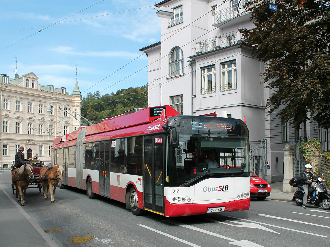 Зальцбург, Solaris Trollino II 18 AC № 317