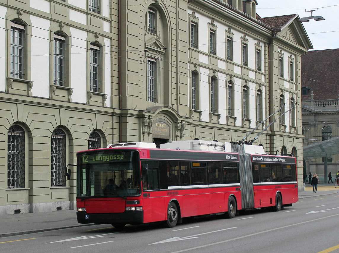 Берн, Hess SwissTrolley 2 (BGT-N1) № 5