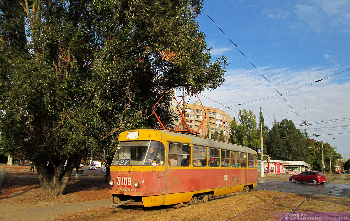 Харьков, Tatra T3SU № 3009