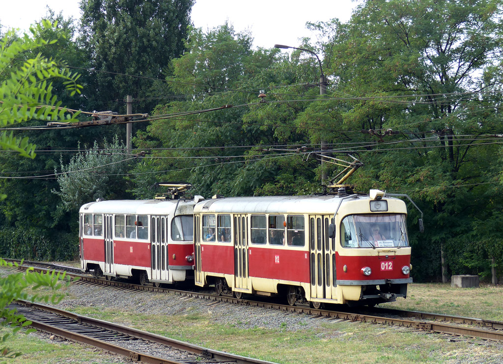 Кривой Рог, Tatra T3R.P № 012