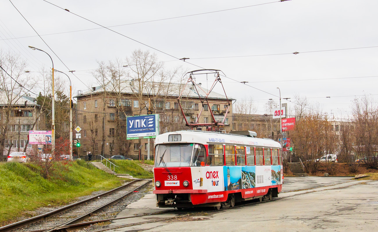 Yekaterinburg, Tatra T3SU č. 338