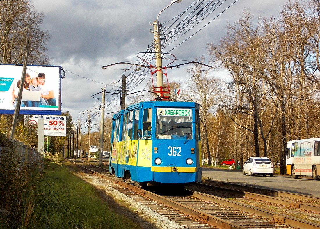 Хабаровск, 71-605 (КТМ-5М3) № 362