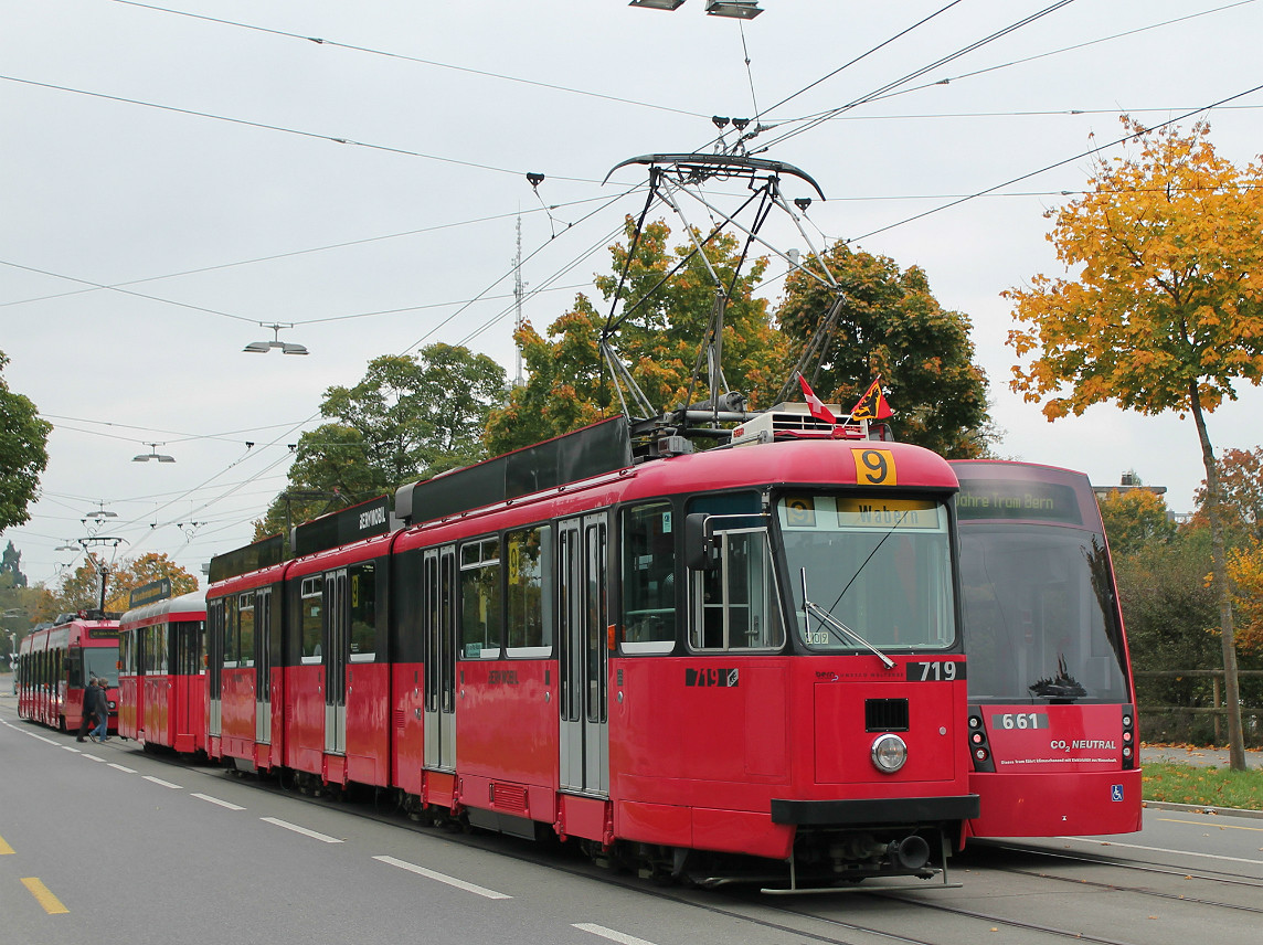 Берн, SWS/BBC Be 8/8 № 719