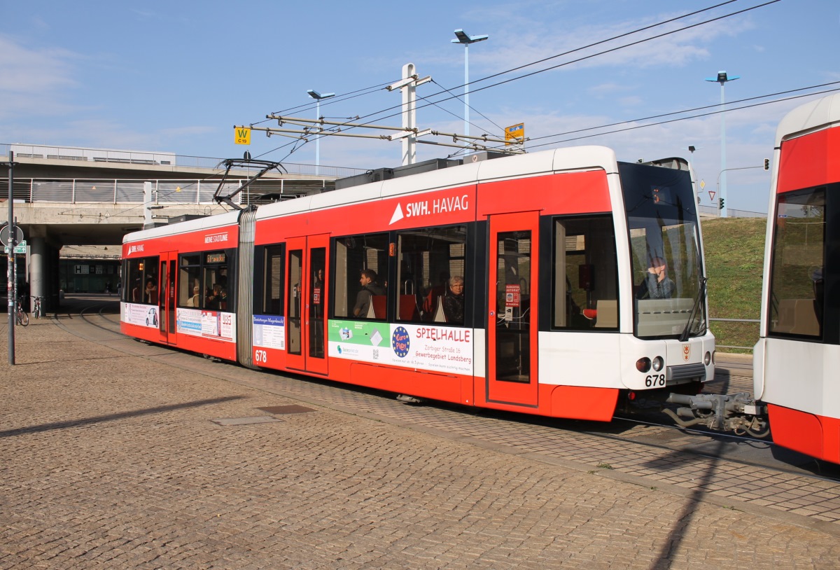 Галле, Bombardier MGT-K № 678