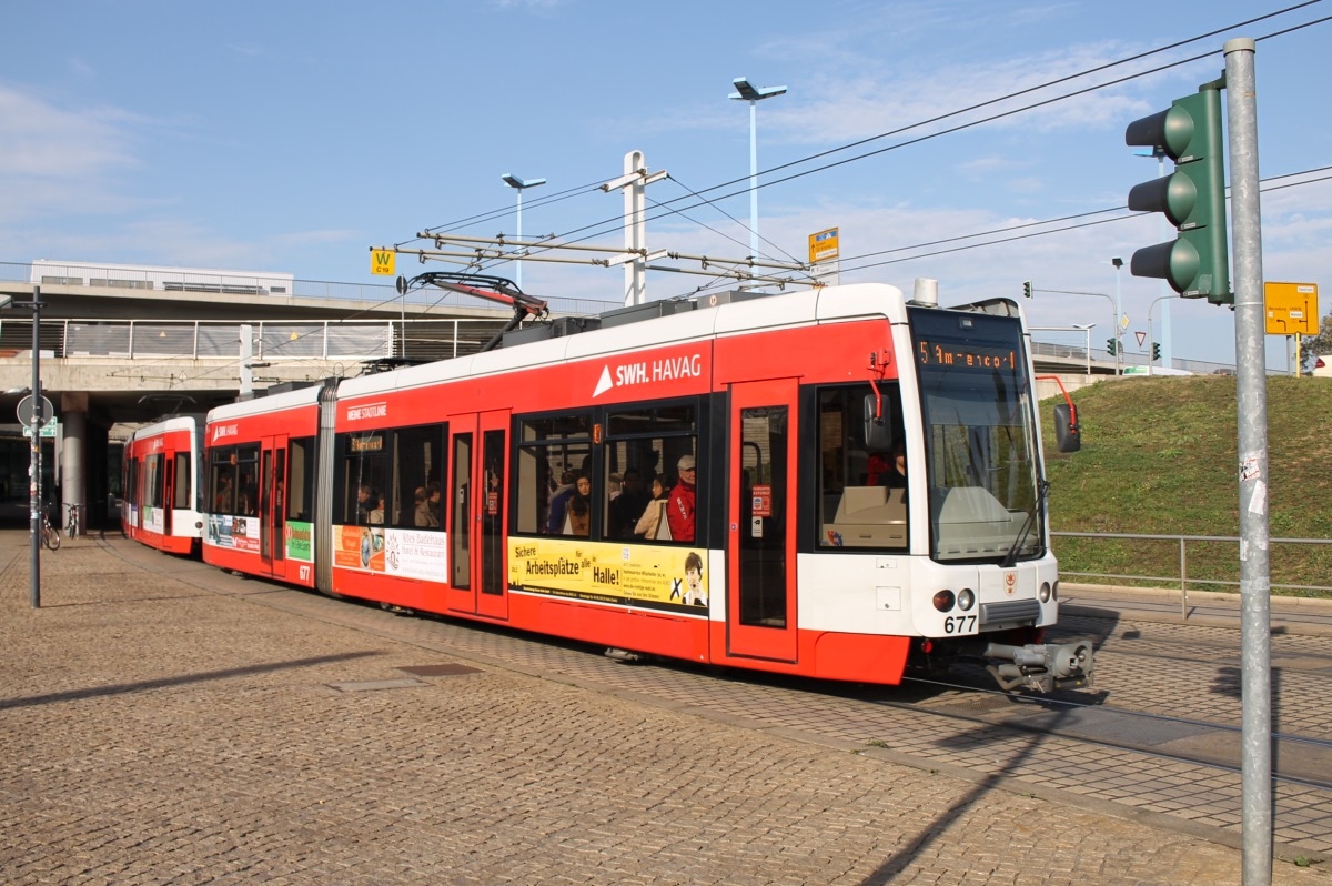 Галле, Bombardier MGT-K № 677