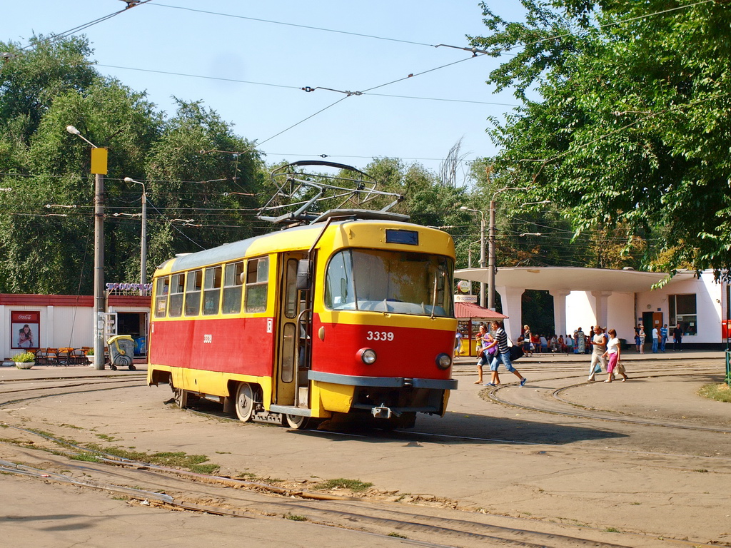 Одесса, Tatra T3SU (двухдверная) № 3339