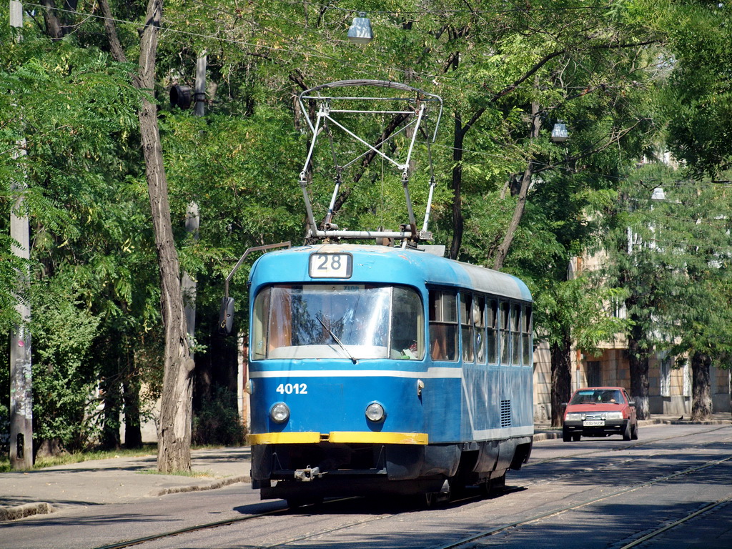 Одесса, Tatra T3R.P № 4012