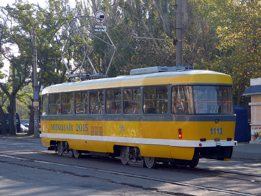 Николаев, Tatra T3M.05 № 1113