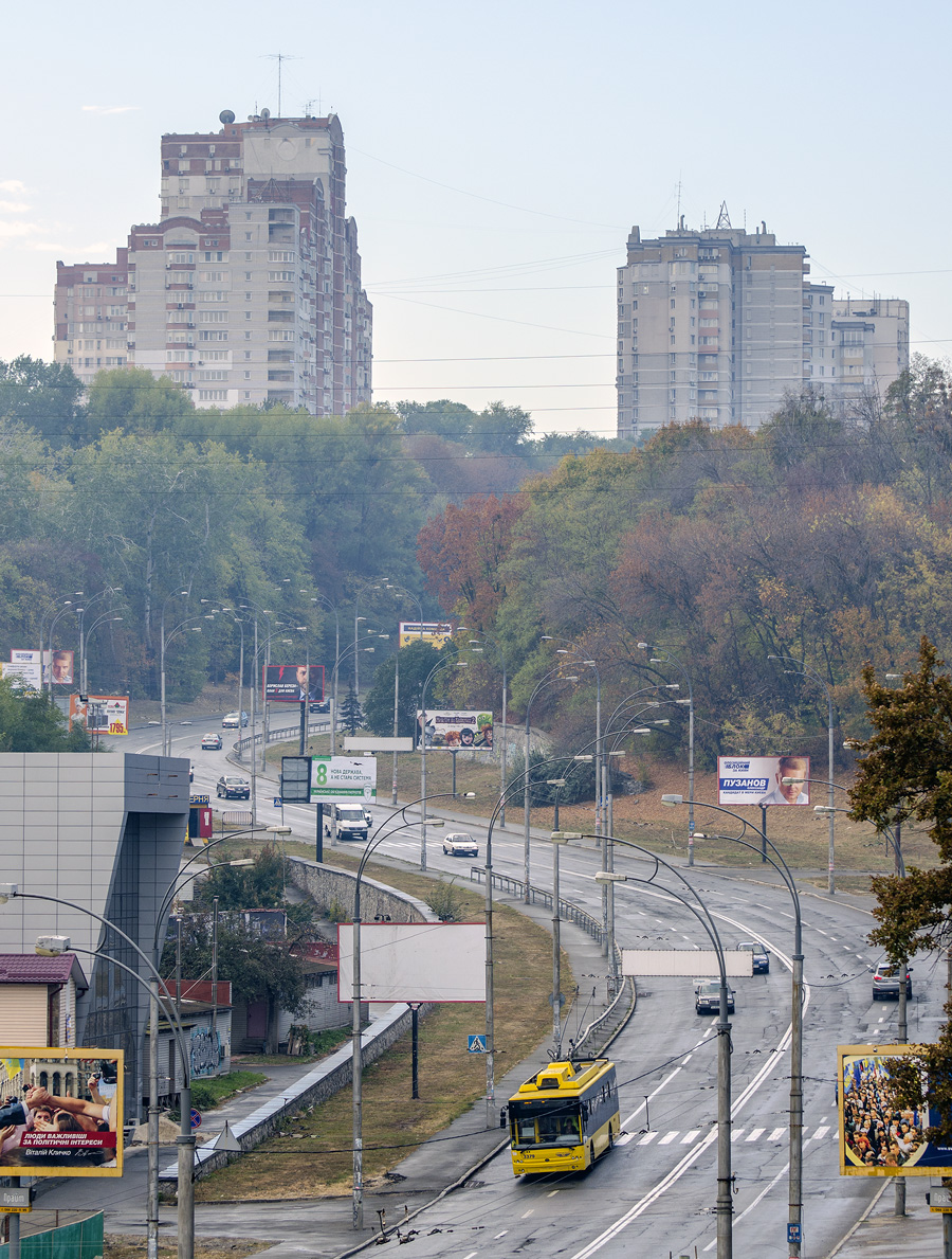 Киев — Троллейбусные линии: Соломенка, Отрадный