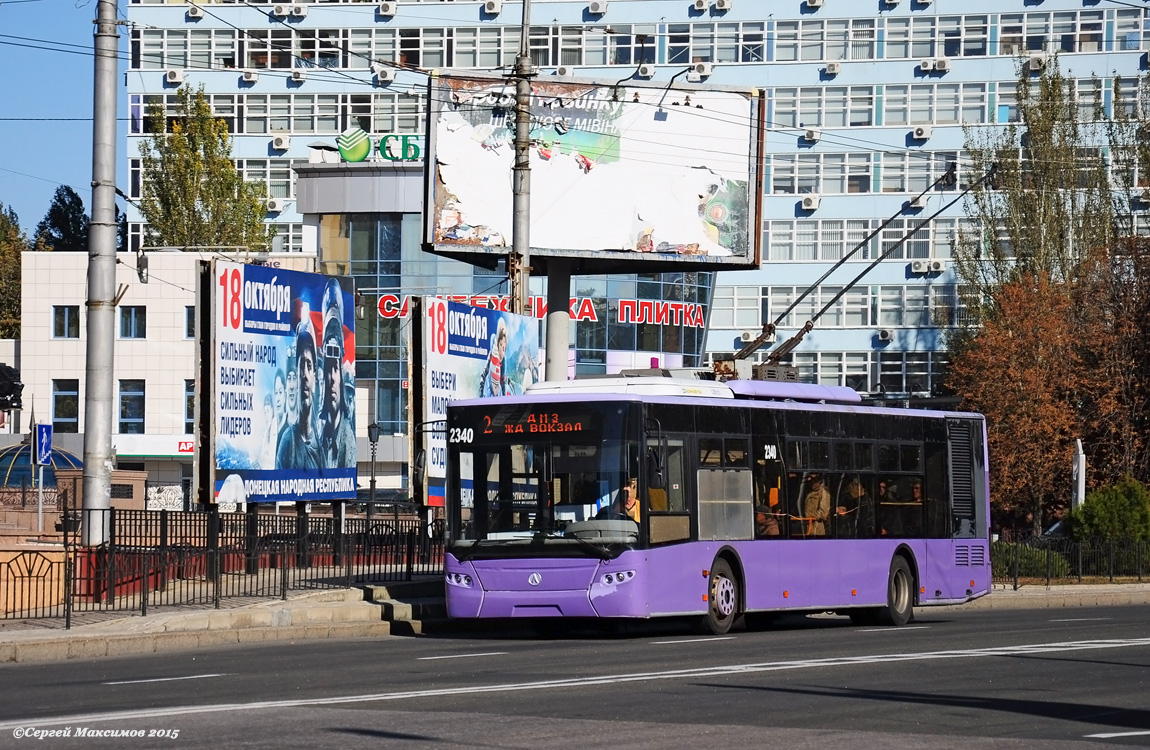 Donetsk, LAZ E183A1 # 2340