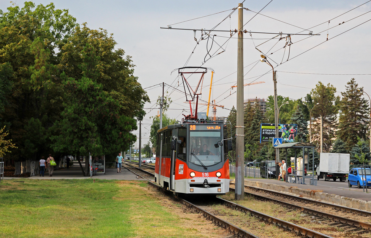 Краснодар, 71-605ТН (КТМ-5М3Р8) № 516