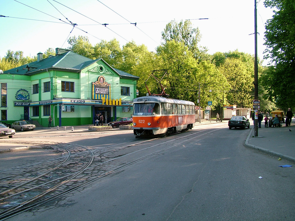Калининград, Tatra T4D № 522