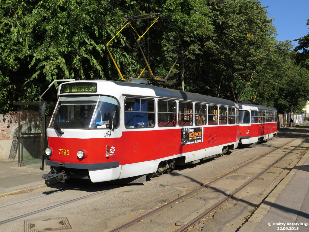 Братислава, Tatra T3P № 7795