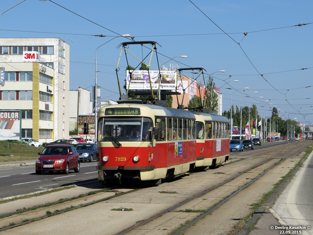 Братислава, Tatra T3SUCS № 7829